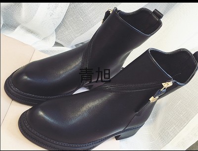 女靴季馬丁靴女英倫風(fēng)中筒靴女靴側(cè)拉鏈鞋子平跟百搭皮靴子女鞋騎士靴黑色 東材中筒靴型號(hào)【價(jià)格 圖片 品牌 報(bào)價(jià)】-蘇寧易購(gòu)力盾服飾鞋帽專(zhuān)營(yíng)店